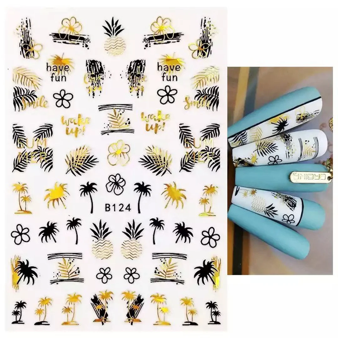 Köröm matrica 3D-s No.B124