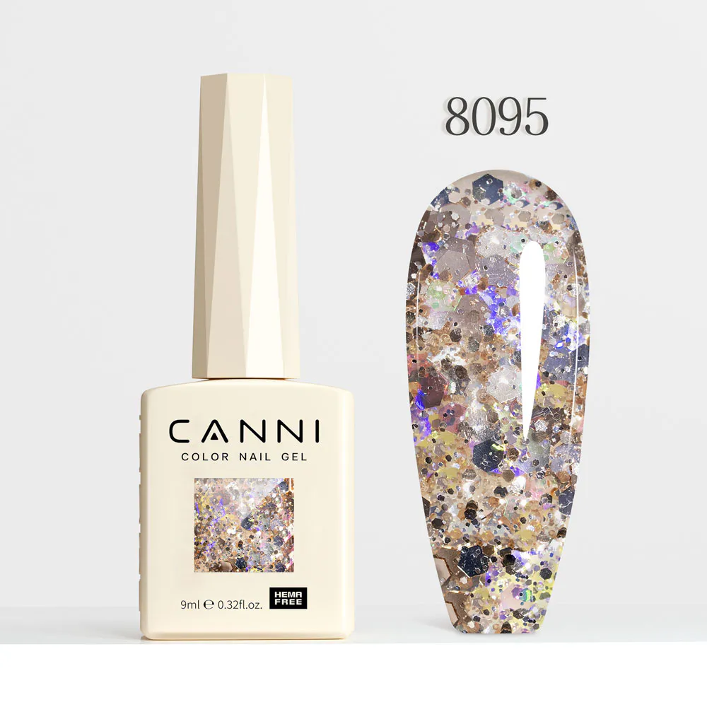 CANNI HEMA FREE UV/LED gél lakk 9ml No.8095