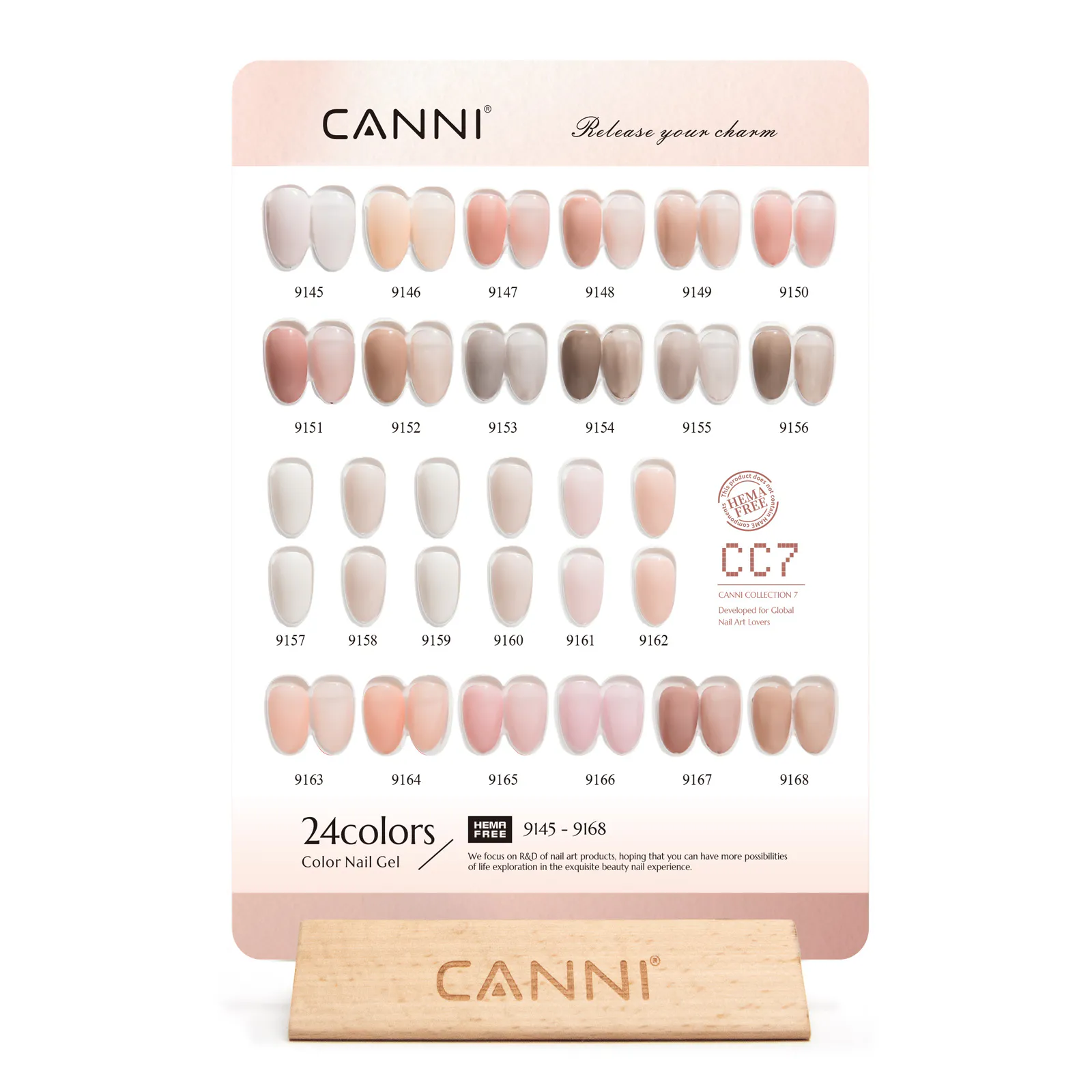 CANNI CC7 SZÍNPALETTA