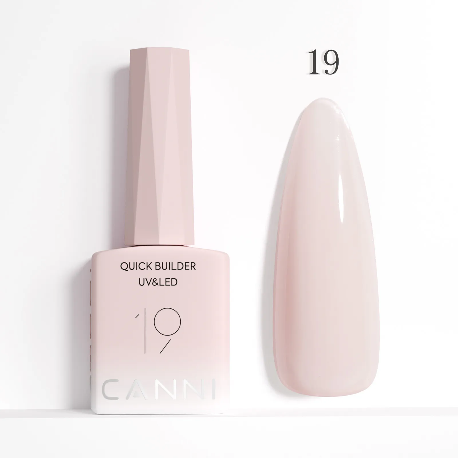 CANNI HEMA FREE Quick Builder Gel - 9 ml - X19 Softy