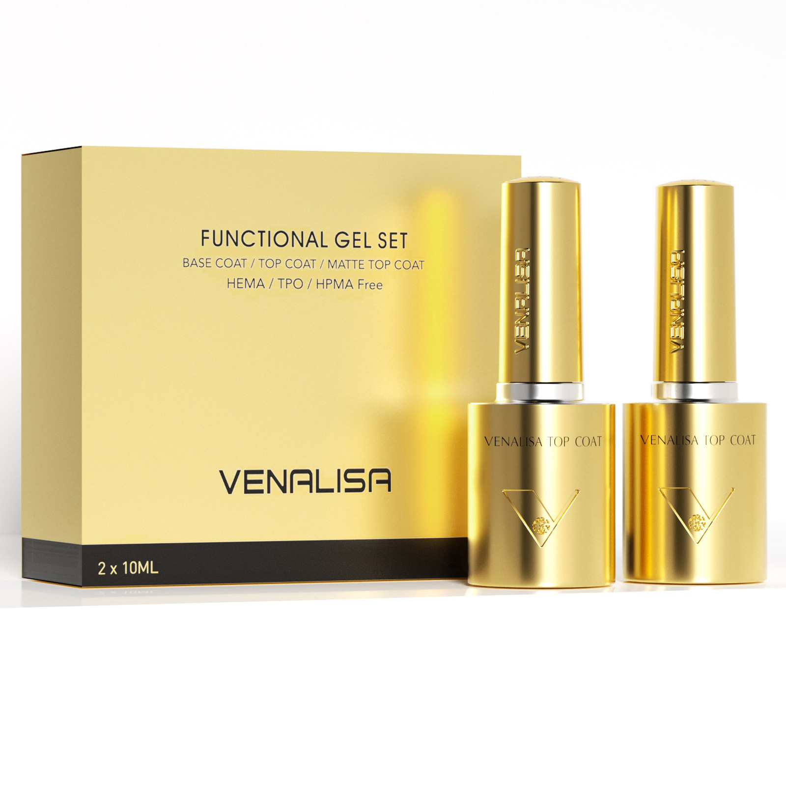 VENALISA - Diamond Top Coat + Diamond Top Coat 2x10 ml