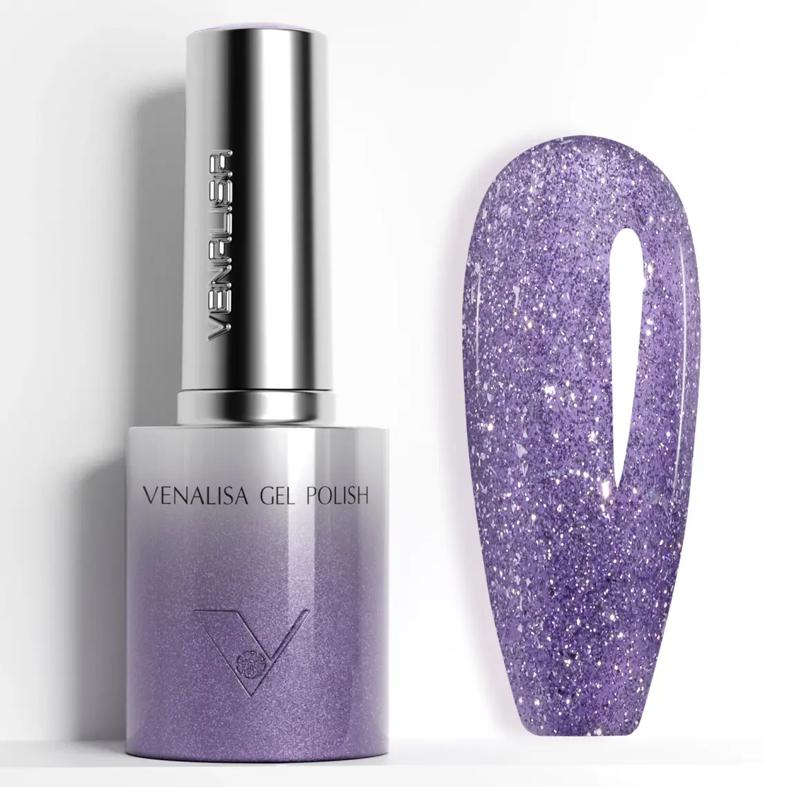 Venalisa UV/LED Gél Lakk 10 ml No.5607 - Glitter Gel