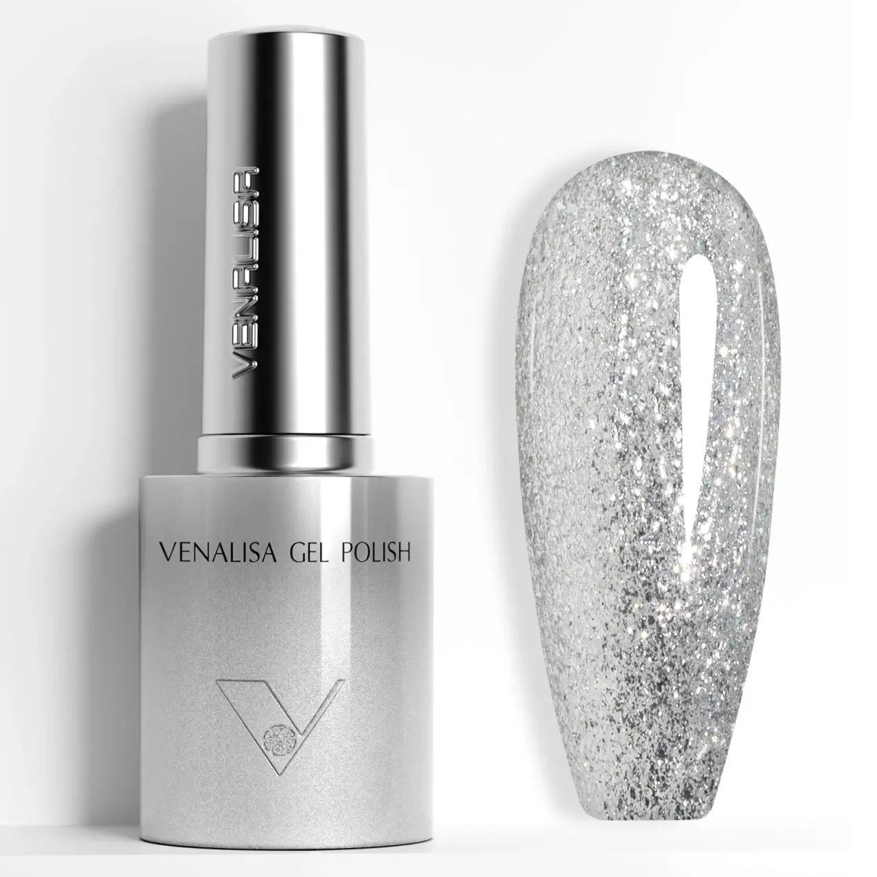 Venalisa UV/LED Gél Lakk 10 ml No.5611 - Glitter Gel