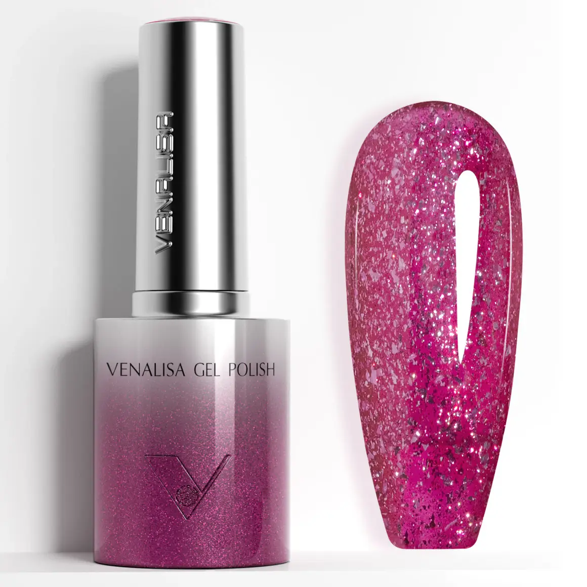 Venalisa UV/LED Gél Lakk 10 ml No.5613 - Glitter Gel