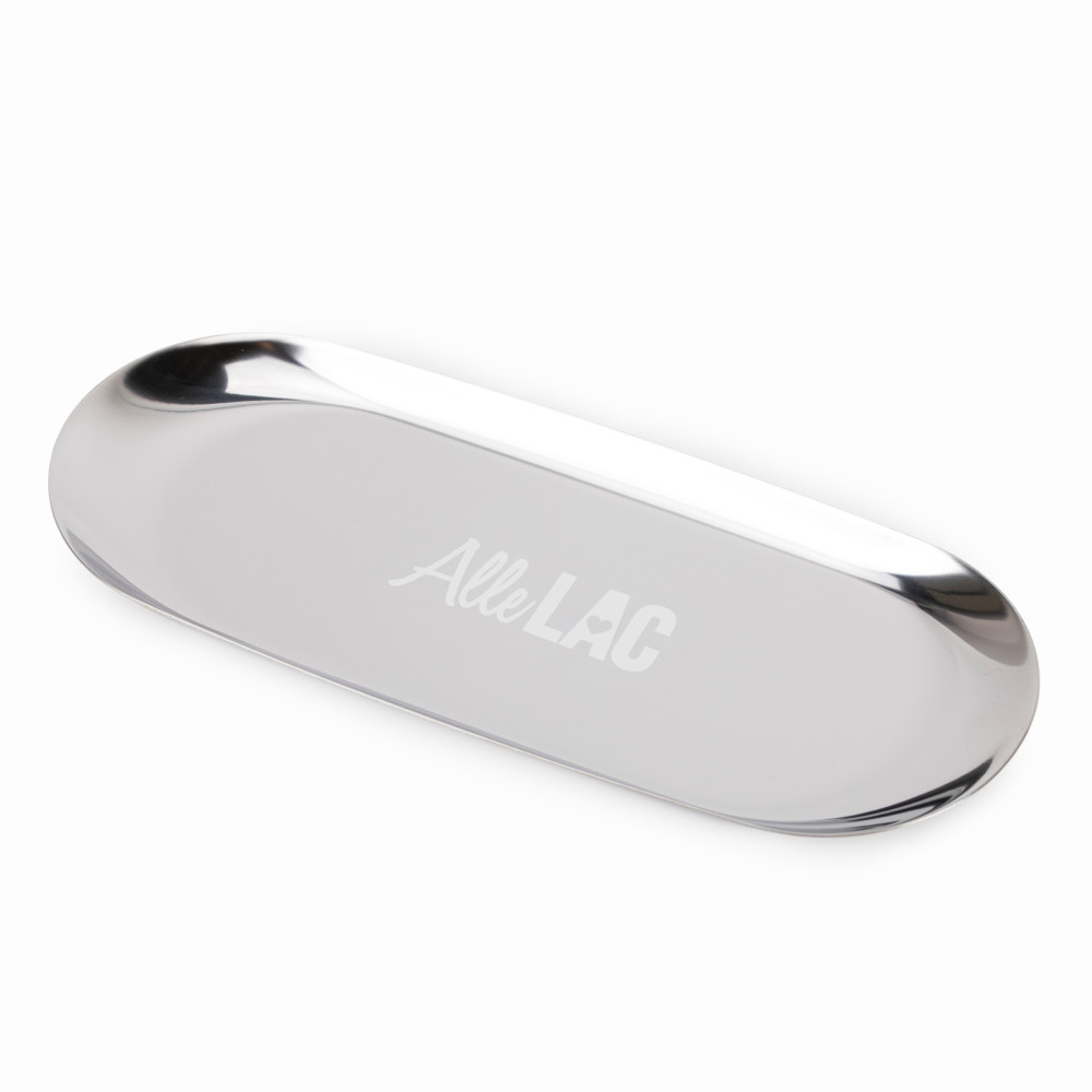 AlleLAC fémeszköz tartó tálca - ezüst