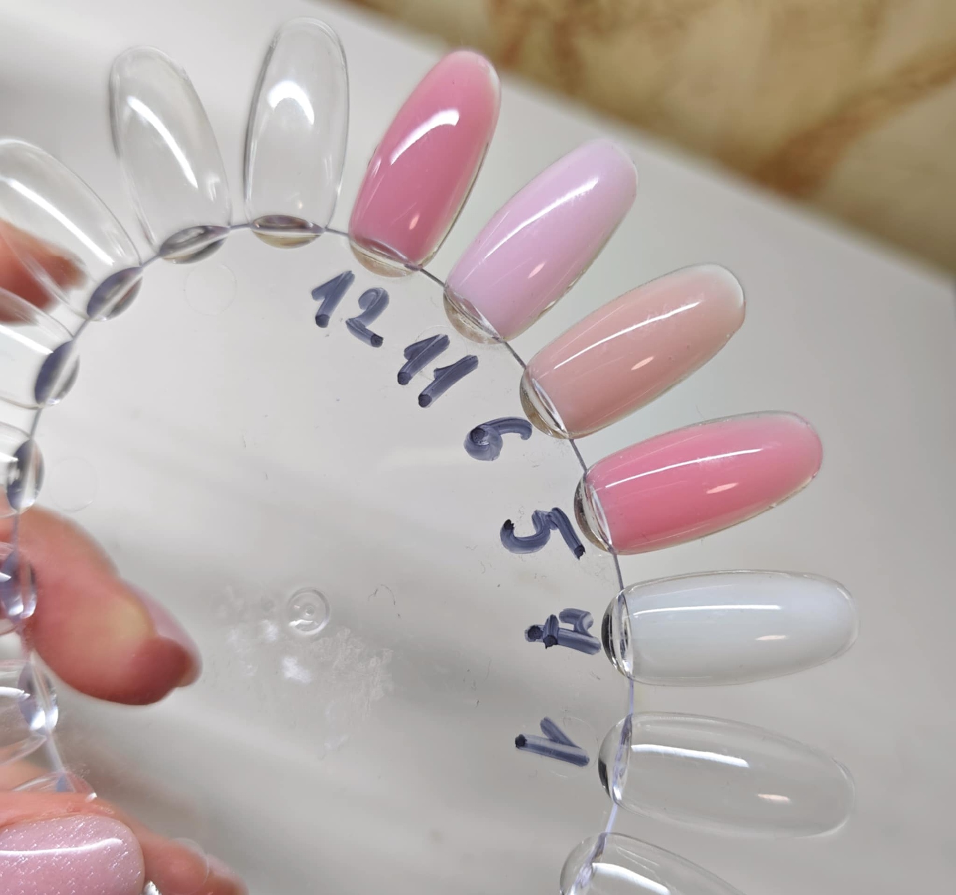 CANNI Akril Gél színpaletta (No.01,05,06,07,11,12)