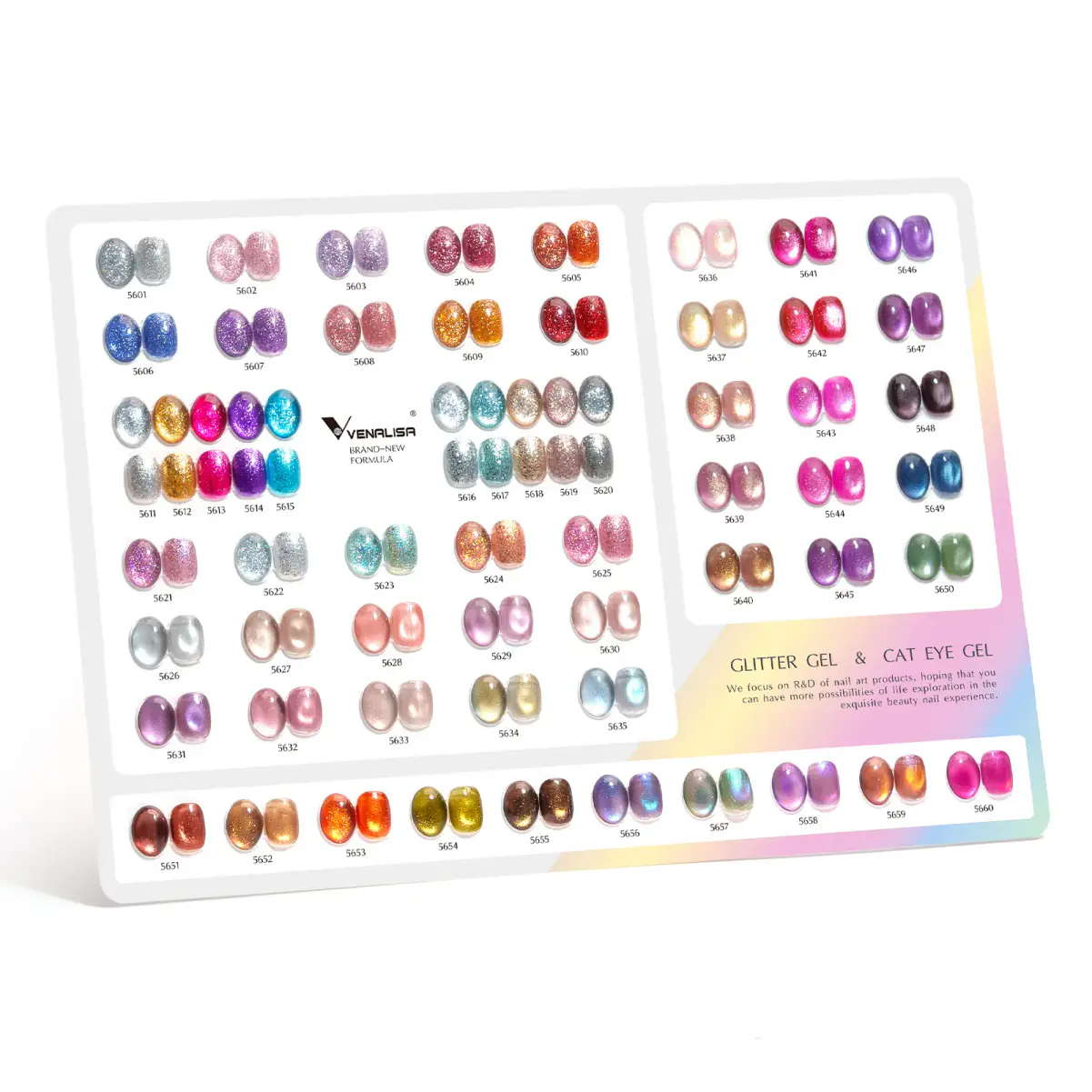 Venalisa Cat Eye és Glitter SZÍNPALETTA