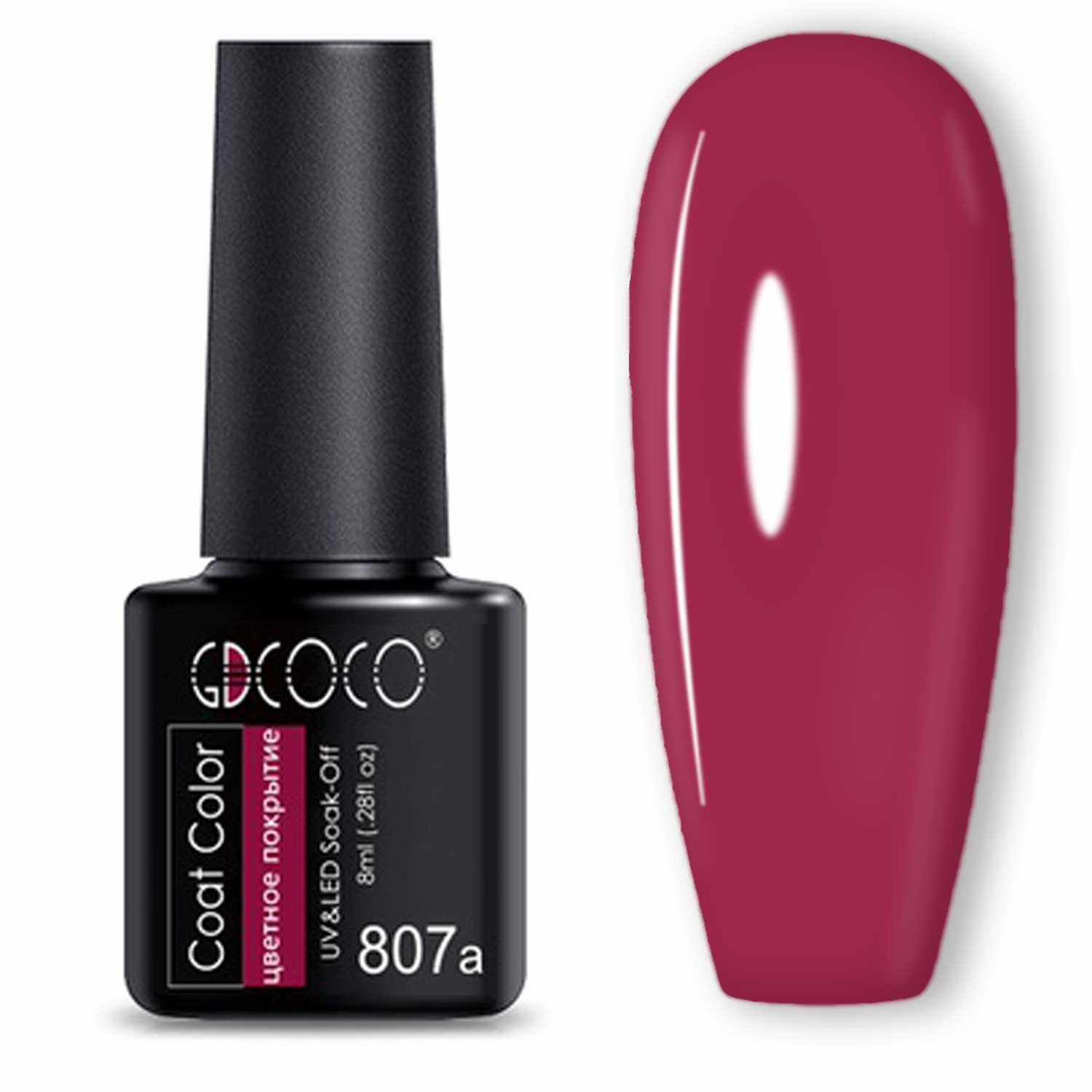 GDCoco gel lakk - UV/LED - 8 ml - 807a