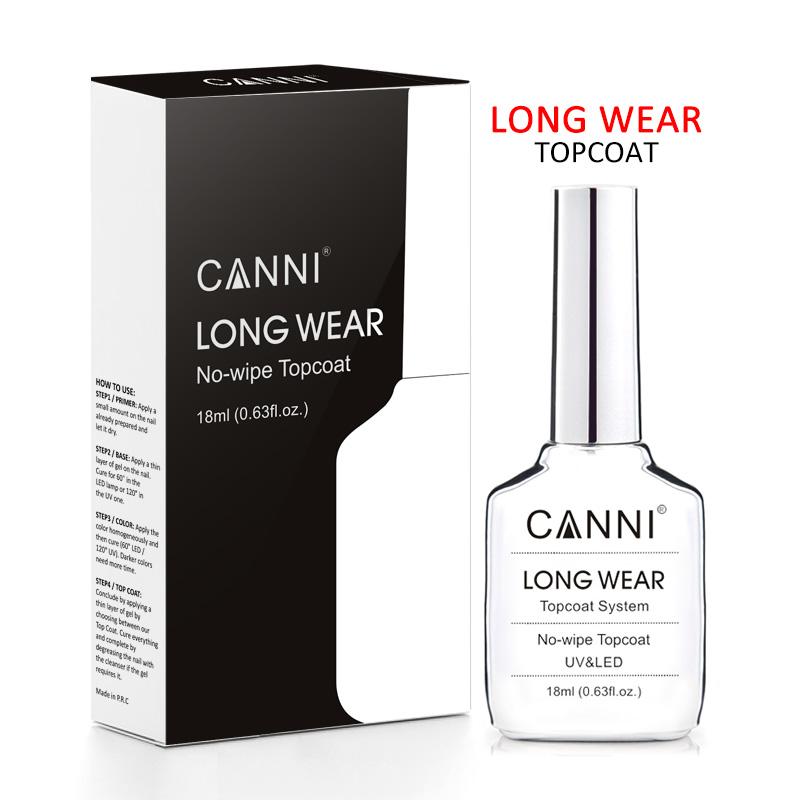 CANNI - Long Wear Diamond Top fényzselé 18 ml