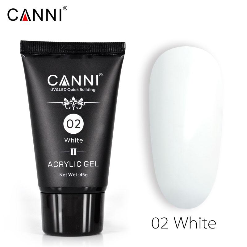 CANNI Akril Gél - HEMA FREE - 45g - No.02 White