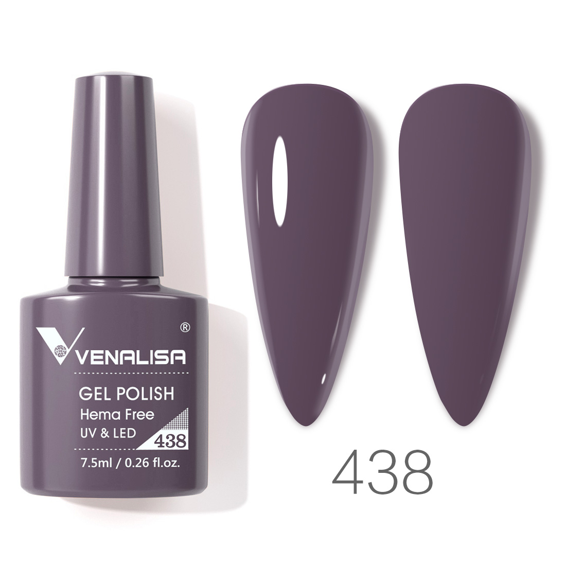 Venalisa UV/LED Gél Lakk 7.5 ml No.438