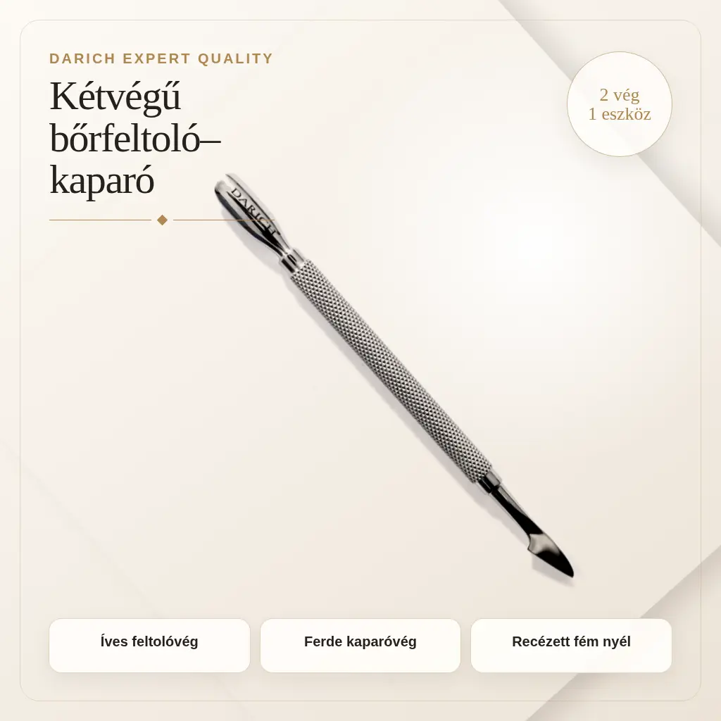 DARICH Expert Quality Rozsdamentes Bőrfeltoló Kaparó