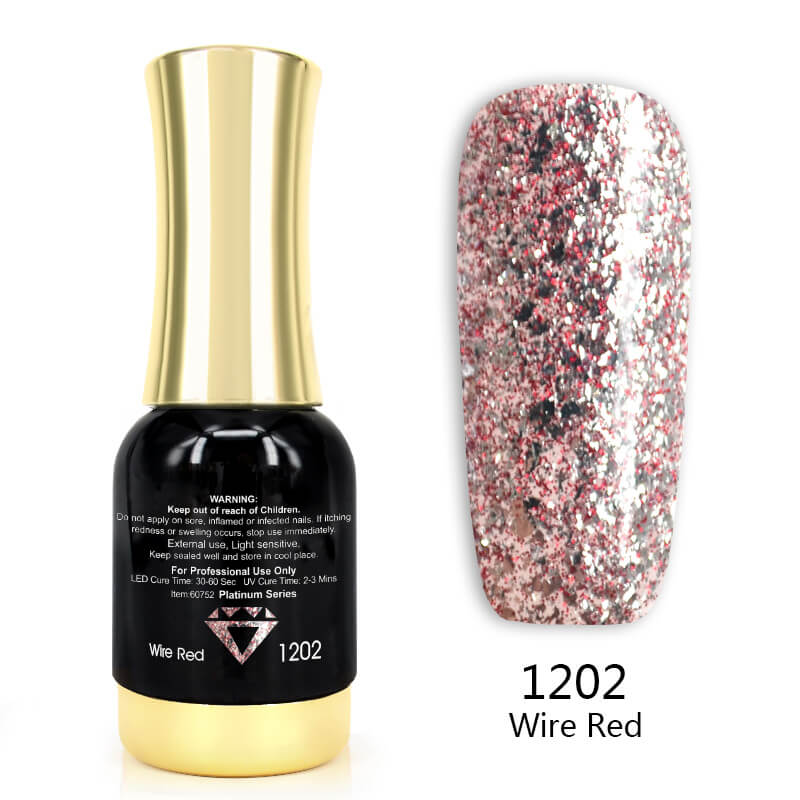 Venalisa - Platinum Gel 12 ml - 1202 Wire Red