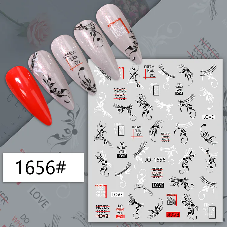 Köröm matrica 3D-s No.JO1656 -97