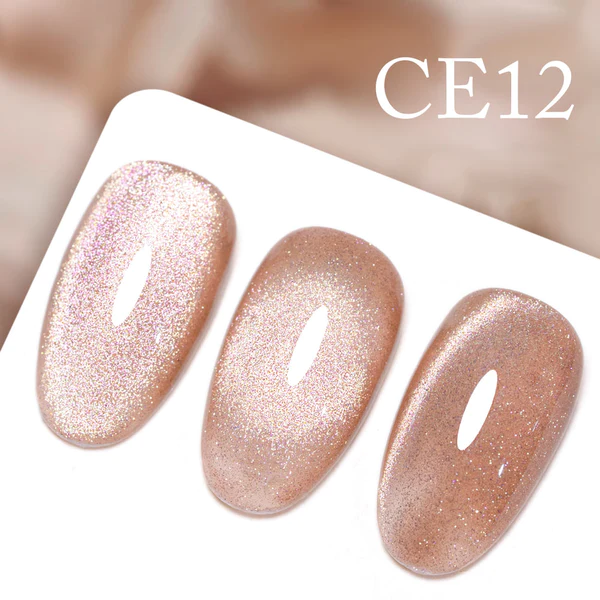 CANNI Crystal Galaxy Cat Eye gél lakk 5ml (tégelyes) - No.CE12