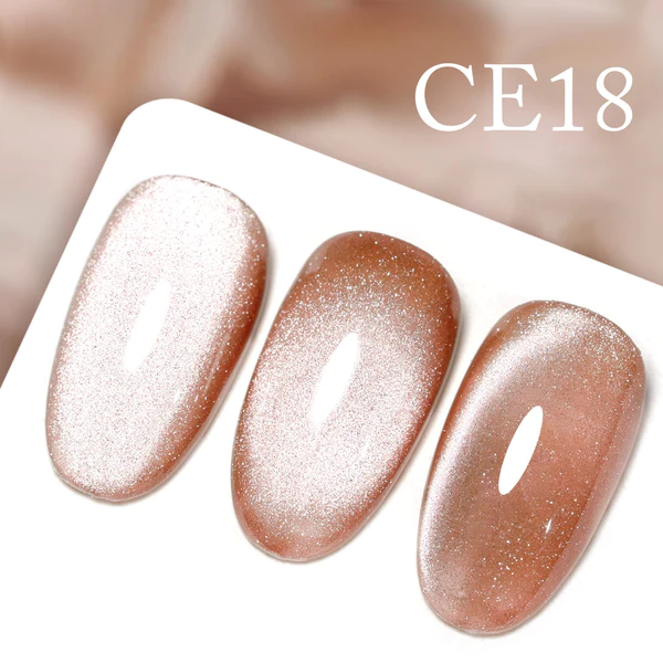 CANNI Crystal Galaxy Cat Eye gél lakk 5ml (tégelyes) - No.CE18