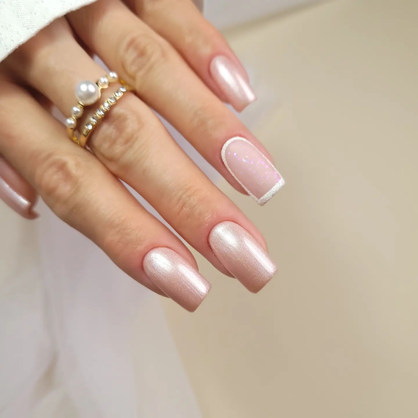SEMILAC UV/LED Gél Lakk 7ml - 236 - HEMA FREE - Peach Pearl