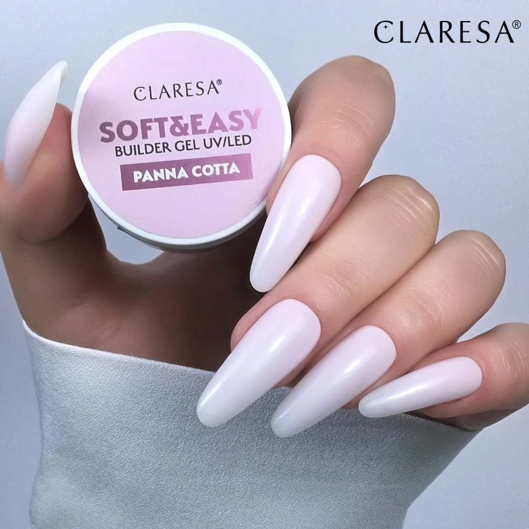 CLARESA Soft&Easy Builder Gél 90g - Panna Cotta
