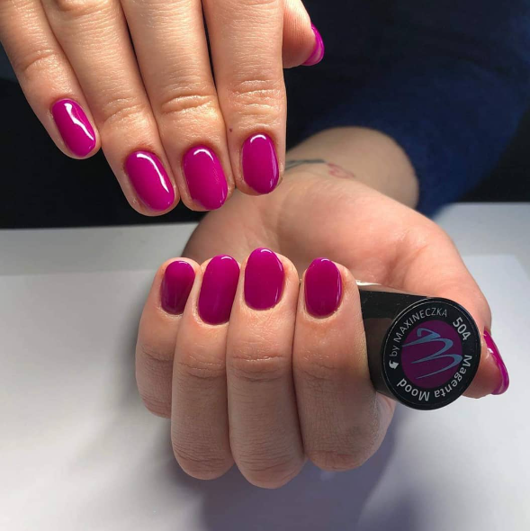 SEMILAC UV/LED Gél Lakk 7ml - 504 - Magenta Mood
