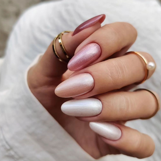 SEMILAC UV/LED Gél Lakk 7ml - 236 - HEMA FREE - Peach Pearl