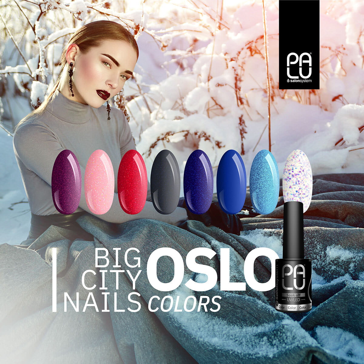 PALU UV/LED gél lakk 11g - Oslo OS5