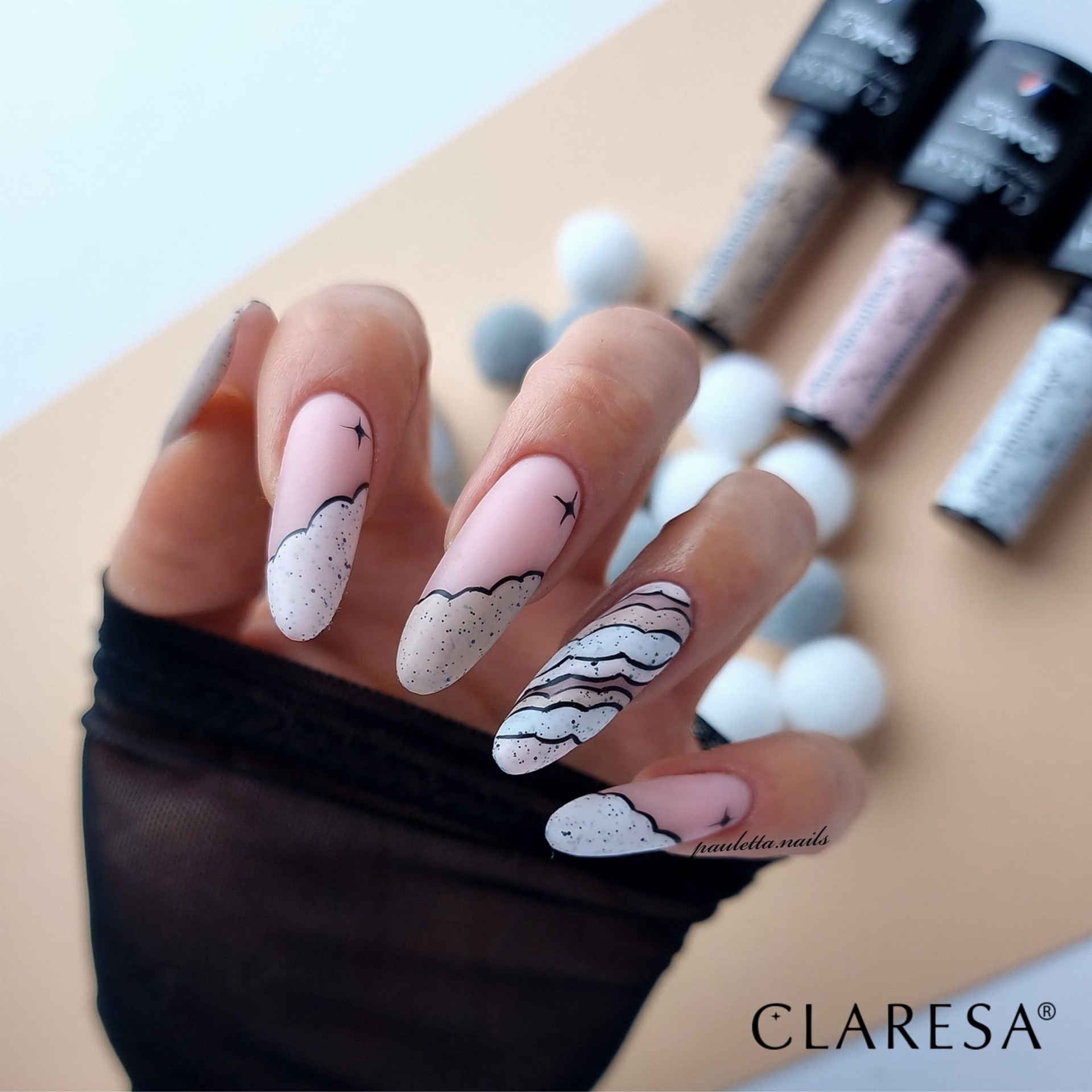 CLARESA UV/LED gél lakk 5g - MARSHMALLOW 7