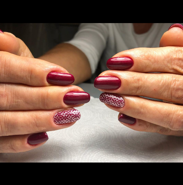 SEMILAC UV/LED Gél Lakk 7ml - 098 - Elegant Cherry