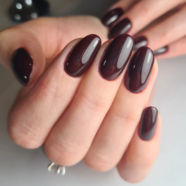 SEMILAC UV/LED Gél Lakk 7ml - 099 - Dark Purple Wine