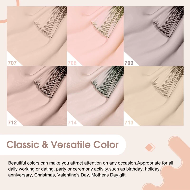 Venalisa 6 db-os UV/LED Gél lakk szett - Classic Nude 02'