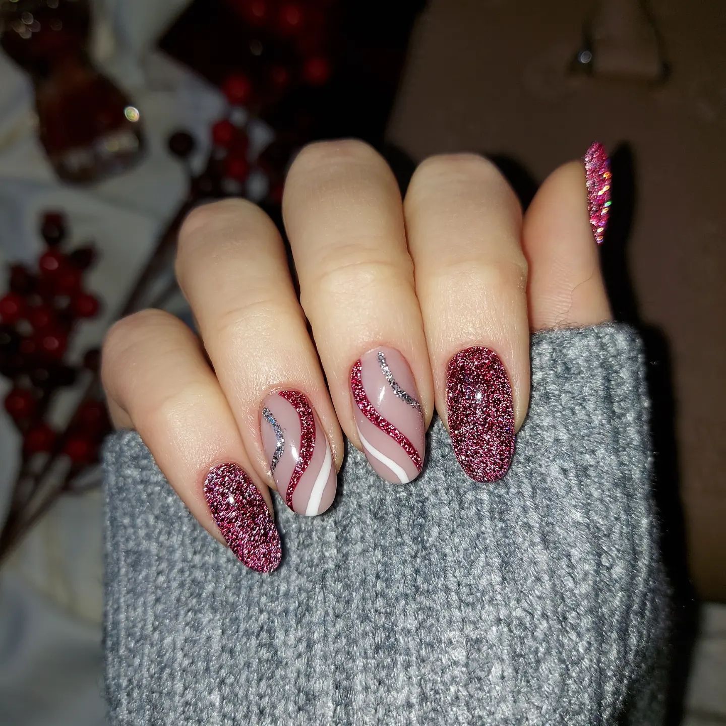 SEMILAC UV/LED Gél Lakk 7ml - 393 - HEMA FREE - Sparkling Black Cherry