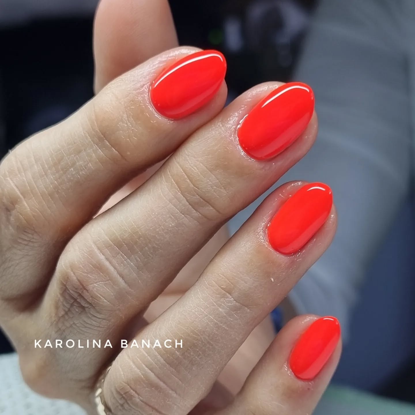 SEMILAC UV/LED Gél Lakk 7ml - 567 - Neon Red Orange