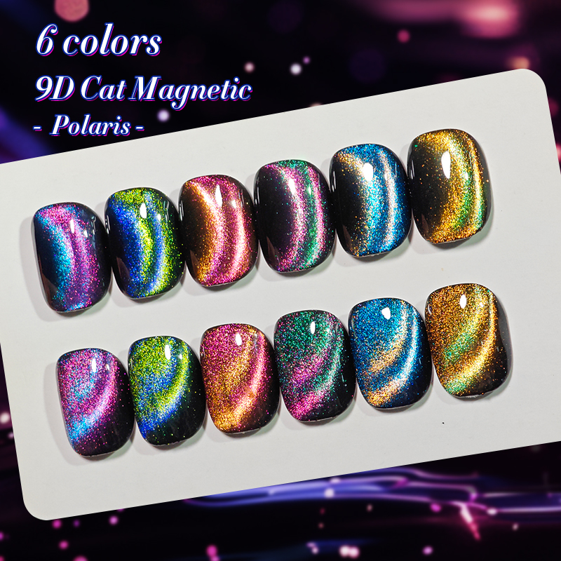 Born Pretty Cat Magnetic UV/LED gél lakk 10 ml - MY30 - 9D Cat Eye 