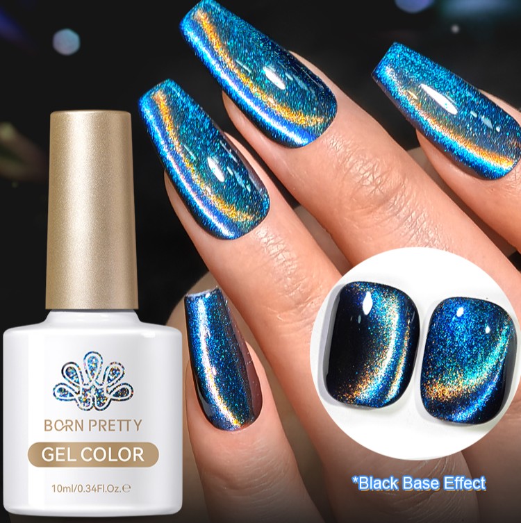Born Pretty Cat Magnetic UV/LED gél lakk 10 ml - MY32 - 9D Cat Eye 