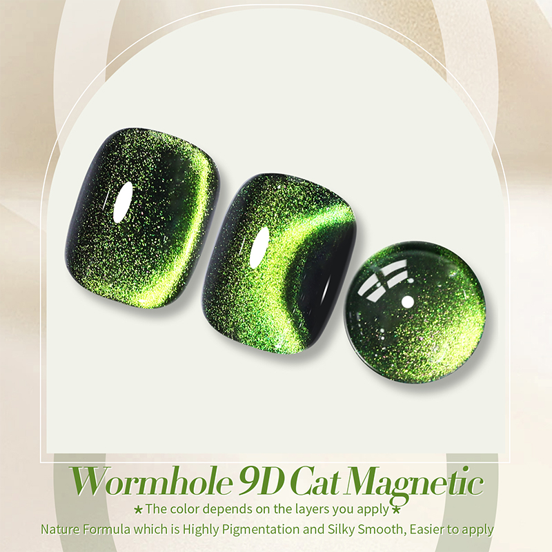 Born Pretty Cat Magnetic UV/LED gél lakk 10 ml - MY34 - 9D Cat Eye 
