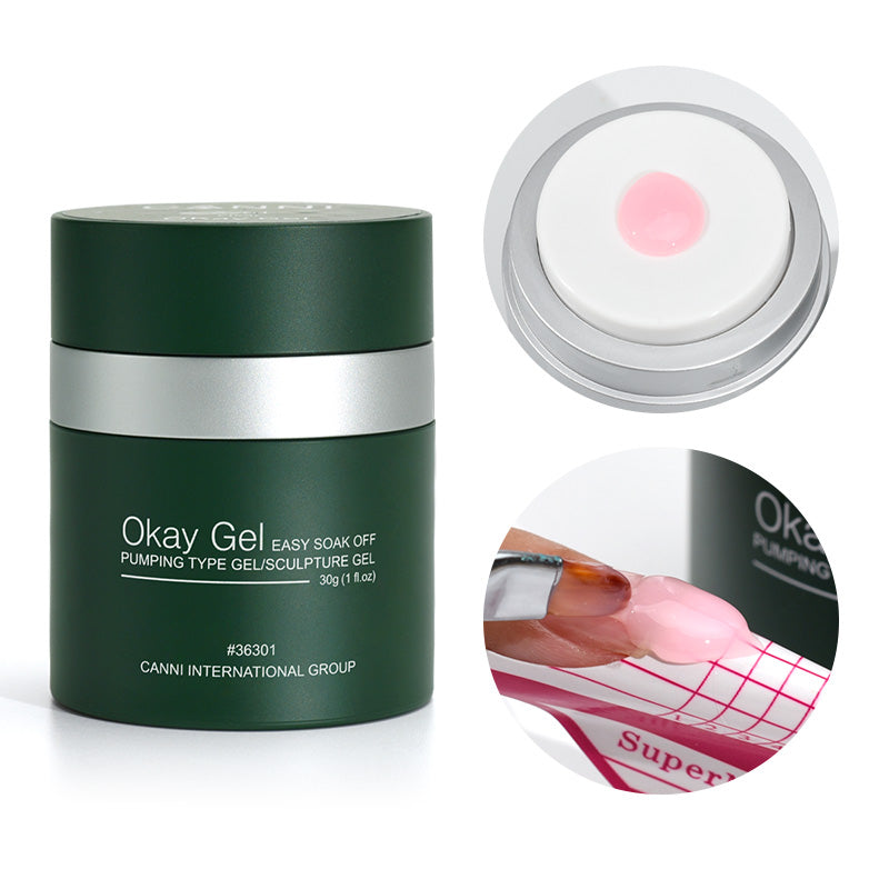 CANNI OKay Gel UV/LED építőzselé 30g - Ay05 Balsam
