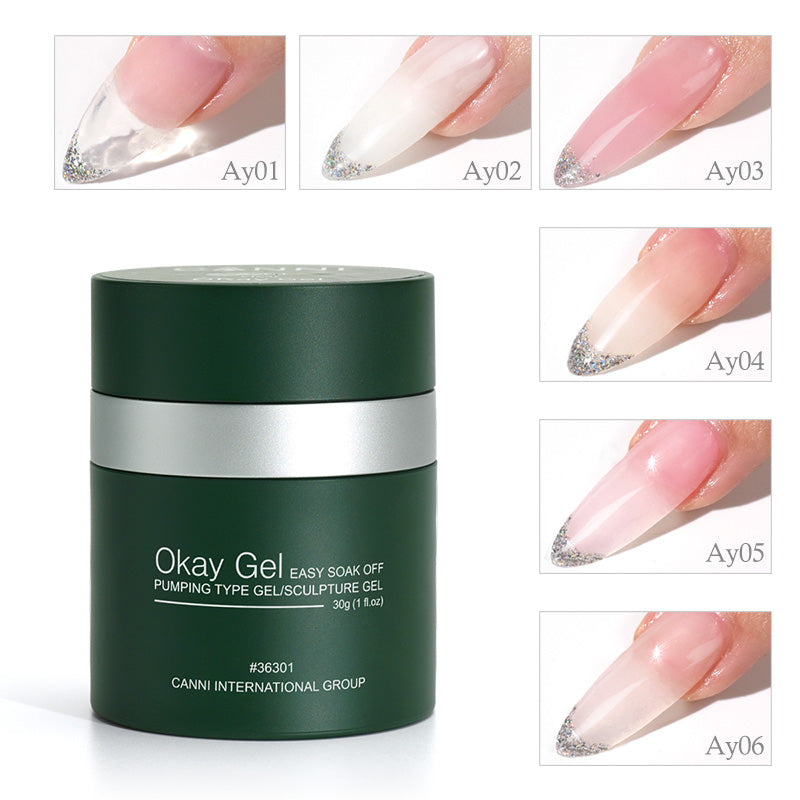 CANNI OKay Gel UV/LED építőzselé 30g - Ay05 Balsam