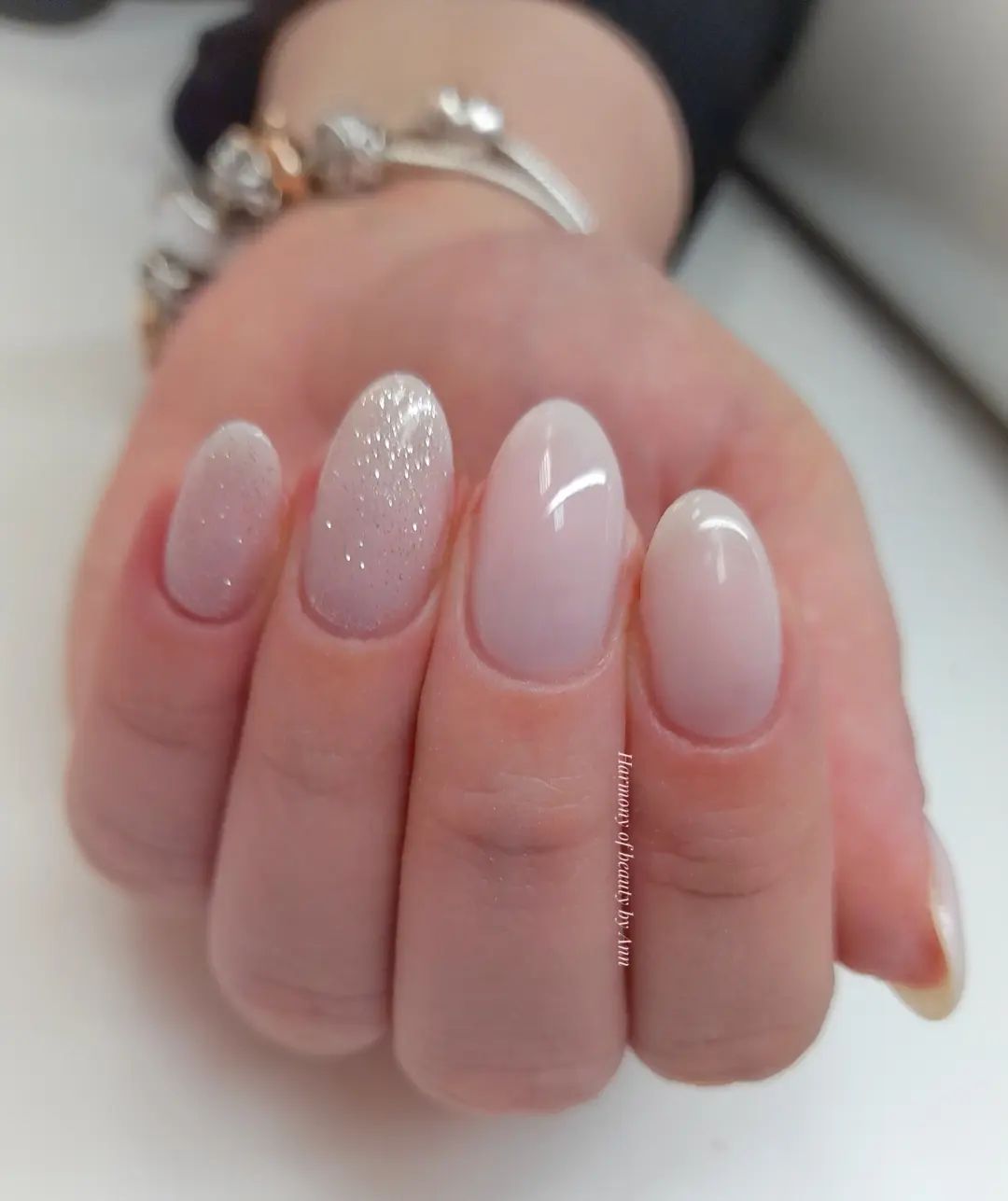 SEMILAC UV/LED Gél Lakk 7ml - 389 - HEMA FREE - Coconut Ice Cream