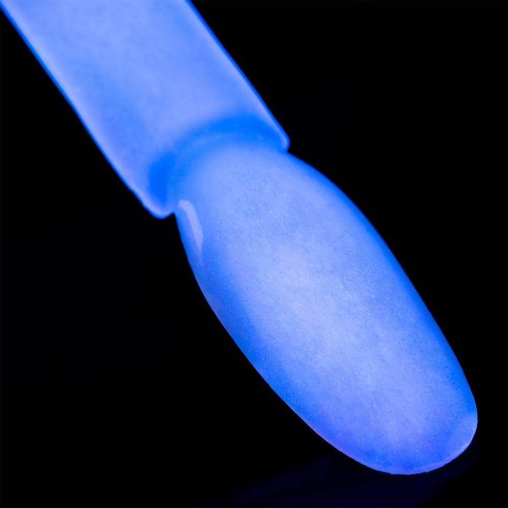 GLOW Neon pigment por 0,6g No.06 fehér/kék